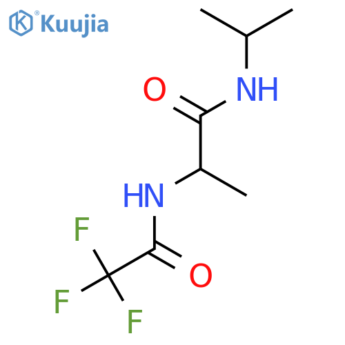Propanamide, N-(1-methylethyl)-2-[(trifluoroacetyl)amino]-, (±)- structure