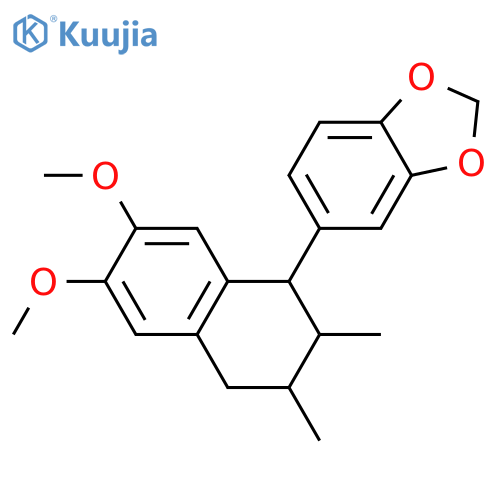2,7'-Cyclo-8,8'-lignan-3',4,4',5-tetrol; (7'R,8R,8'R)-form, 3',4'-Methylene, 4,5-di-Me ether structure