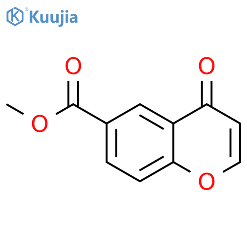methyl 4-oxo-4H-chromene-6-carboxylate structure