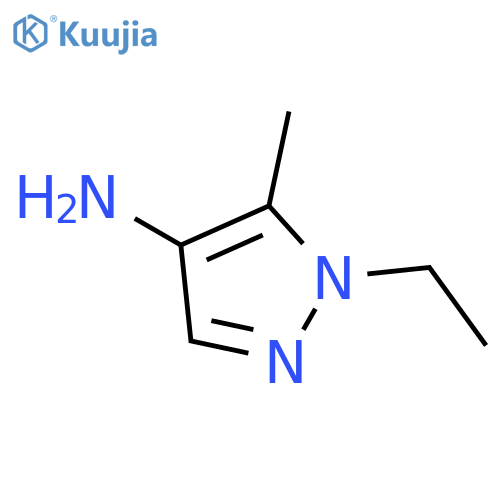 1-ethyl-4-methyl-1H-pyrazol-3-amine structure