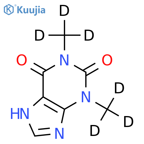 Theophylline-d structure