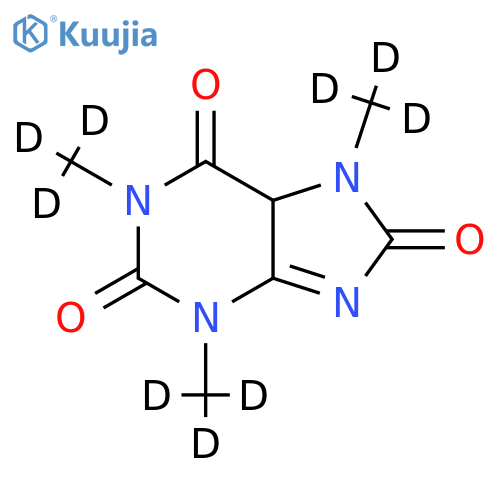 1,3,7-Trimethyluric Acid-d9 structure