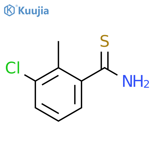 3-CHLORO-2-METHYLTHIOBENZAMIDE structure
