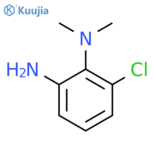 6-Chloro-N1,N1-dimethylbenzene-1,2-diamine structure