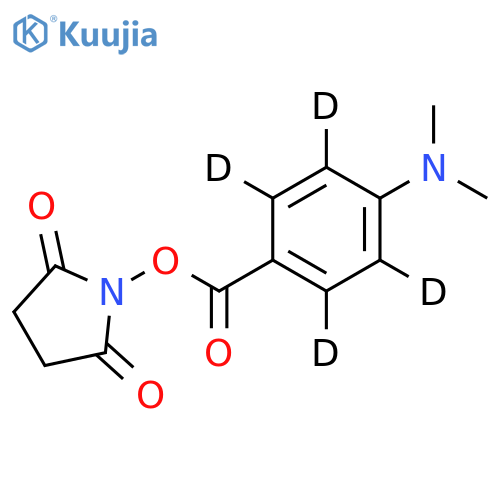 DMABA-d4 NHS Ester structure