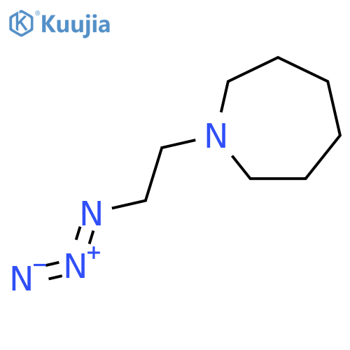 1-(2-azidoethyl)azepane structure