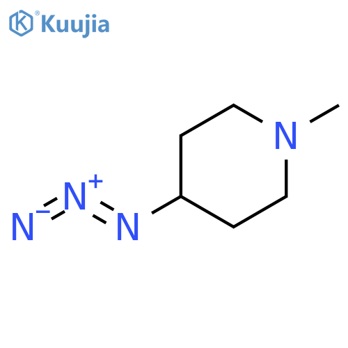 Piperidine, 4-azido-1-methyl- structure