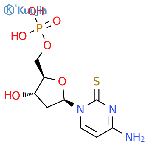 5'-Cytidylic acid, 2'-deoxy-2-thio- structure