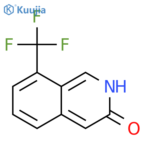 8-(Trifluoromethyl)isoquinolin-3-ol structure