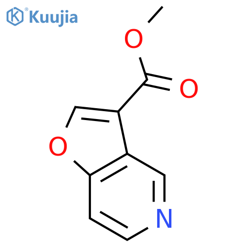 Methyl Furo3,2-cpyridine-3-carboxylate structure