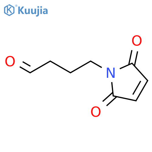 4-(2,5-dioxopyrrol-1-yl)butanal structure