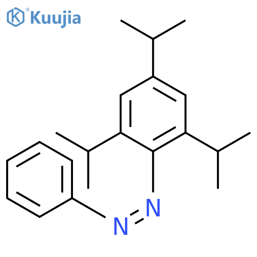 Diazene, phenyl[2,4,6-tris(1-methylethyl)phenyl]-, (Z)- structure