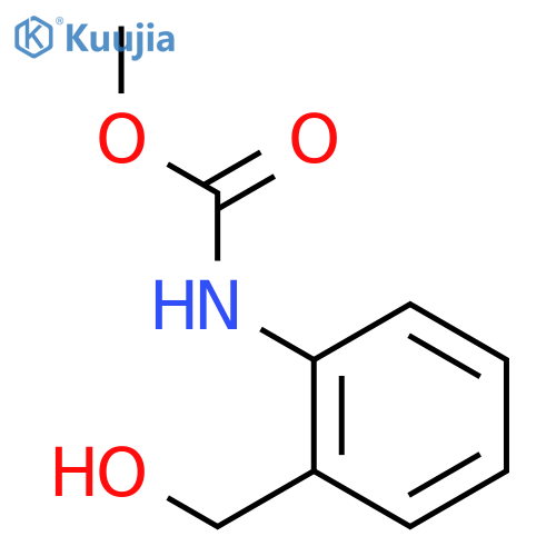Methyl N-2-(Hydroxymethyl)phenylcarbamate structure