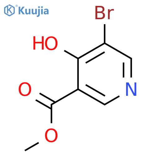 Methyl 5-bromo-4-hydroxynicotinate structure