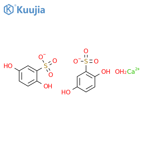 Calcium dobesilate monohydrate structure