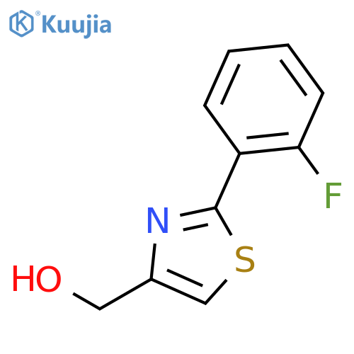 (2-(2-Fluorophenyl)thiazol-4-yl)methanol structure