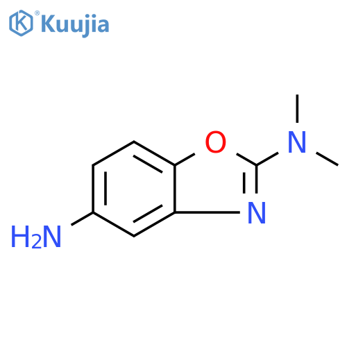 2-N,2-N-dimethyl-1,3-benzoxazole-2,5-diamine structure