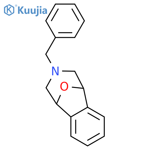 1,5-Epoxy-1H-3-benzazepine, 2,3,4,5-tetrahydro-3-(phenylmethyl)- structure