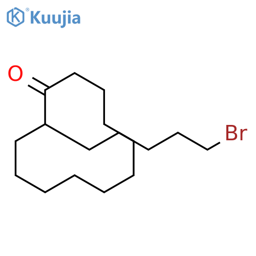 Cyclododecanone, 2-(5-bromopentyl)- structure