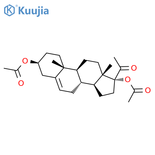 17α-Hydroxypregnenolone 3,17-Diacetate structure