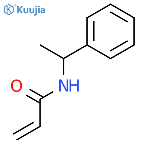 2-Propenamide, N-(1-phenylethyl)- structure
