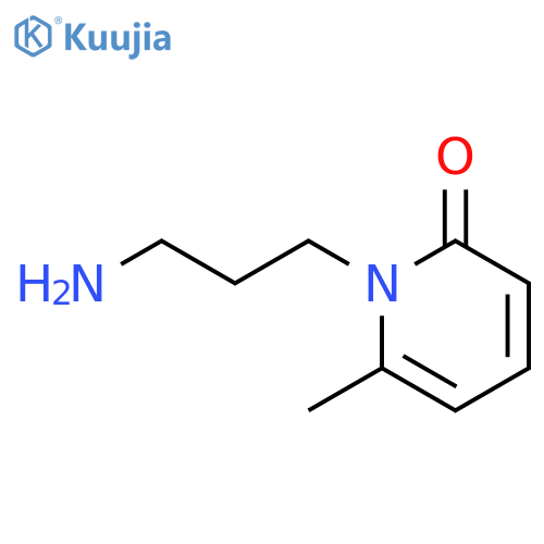 1-(3-Aminopropyl)-6-methylpyridin-2(1H)-one hydrochloride structure