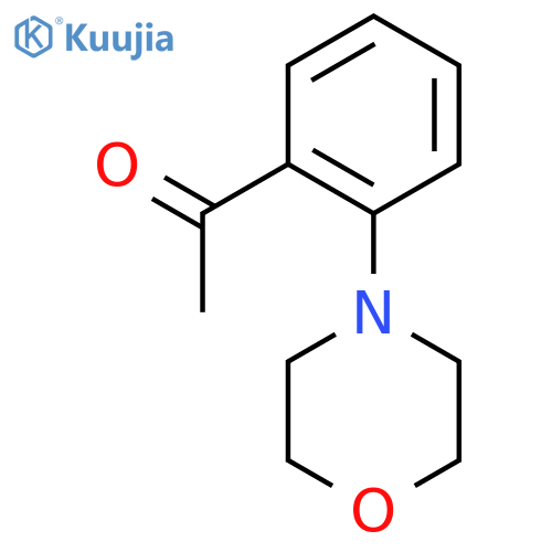 1-2-(morpholin-4-yl)phenylethan-1-one structure
