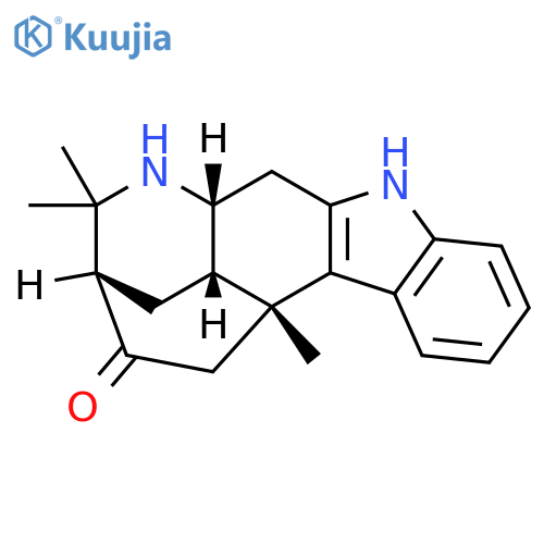 3,5-Ethano-1H-pyrido[2,3-b]carbazol-13-one,2,3,4,4a,5,10,11,11a-octahydro-2,2,5-trimethyl-, (3S,4aS,5R,11aR)- (9CI) structure