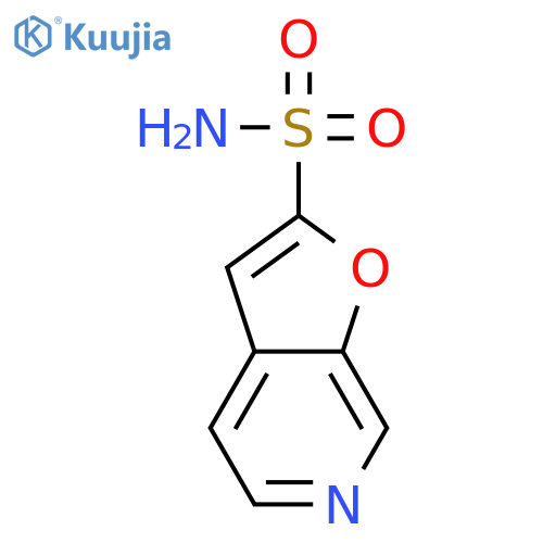 Furo[2,3-c]pyridine-2-sulfonamide structure
