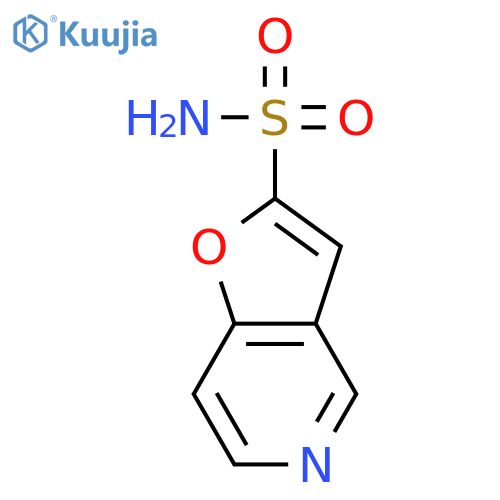 Furo[3,2-c]pyridine-2-sulfonamide structure