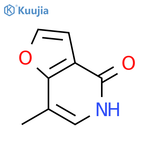 7-methyl-Furo[3,2-c]pyridin-4(5H)-one structure