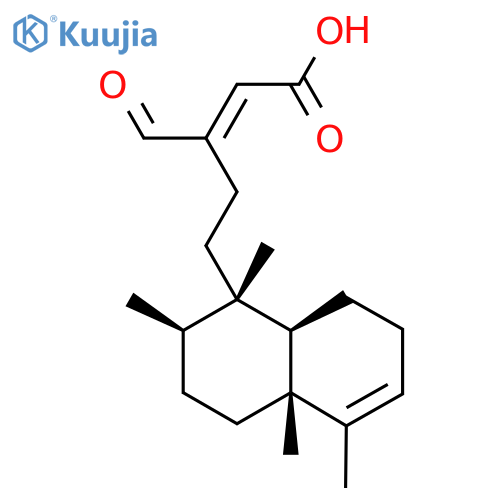 16-Oxocleroda-3,13E-dien-15-oic acid structure