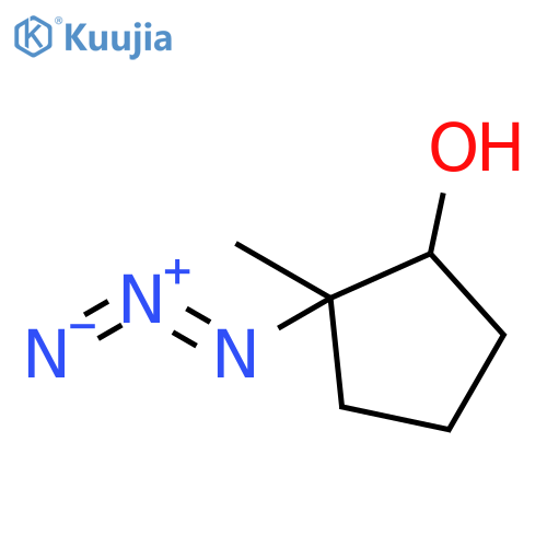 Cyclopentanol, 2-azido-2-methyl- structure