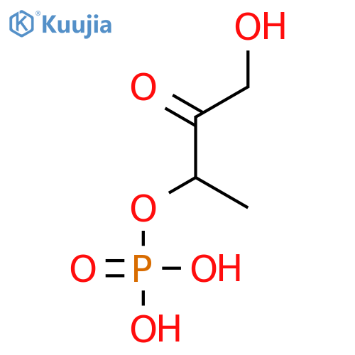 2-Butanone, 1-hydroxy-3-(phosphonooxy)- structure