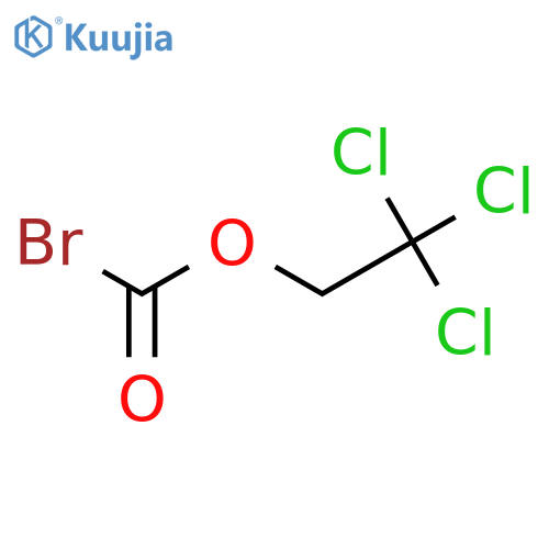 Carbonobromidic acid, 2,2,2-trichloroethyl ester structure