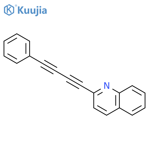 Quinoline, 2-(4-phenyl-1,3-butadiynyl)- structure