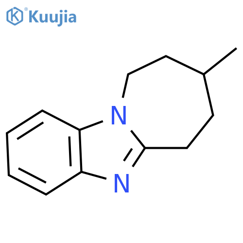 6H-Azepino[1,2-a]benzimidazole,7,8,9,10-tetrahydro-8-methyl- structure