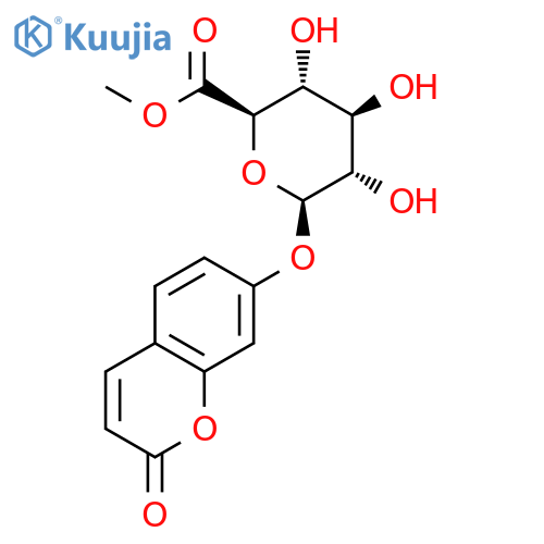 7-Hydroxy Coumarin β-D-Glucuronide Methyl Ester structure