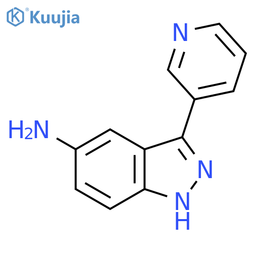 3-(3-Pyridinyl)-1H-Indazol-5-amine structure