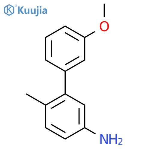 3-(3-methoxyphenyl)-4-methylaniline structure