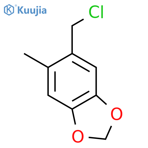 5-(Chloromethyl)-6-methylbenzod1,3dioxole structure