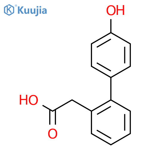 2-2-(4-Hydroxyphenyl)phenylacetic Acid structure