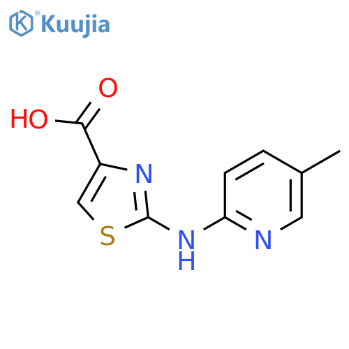 2-(5-Methylpyridin-2-ylamino)-thiazole-4-carboxylic acid structure