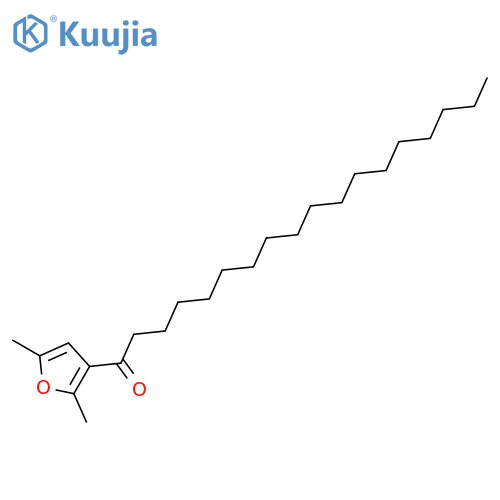 1-Octadecanone, 1-(2,5-dimethyl-3-furanyl)- structure