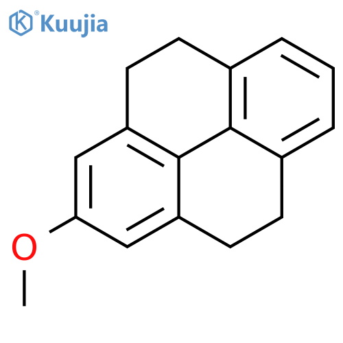 Pyrene, 4,5,9,10-tetrahydro-2-methoxy- structure