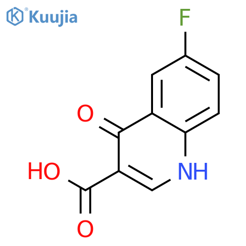 6-Fluoro-4-oxo-1,4-dihydroquinoline-3-carboxylic acid structure