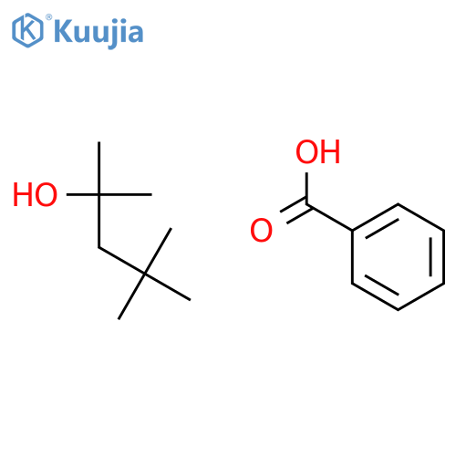 2-Pentanol, 2,4,4-trimethyl-, benzoate structure