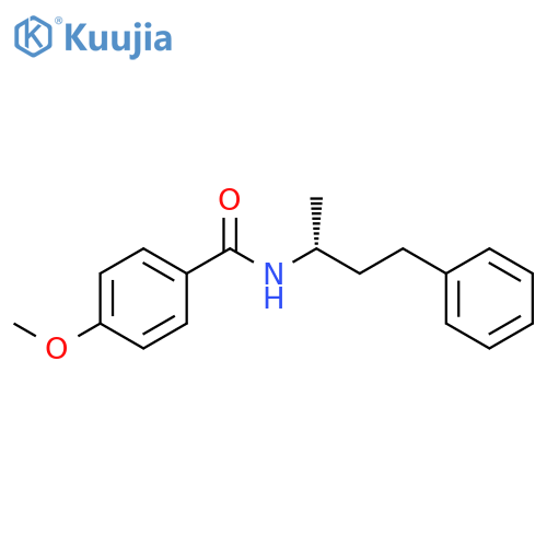 4-Methoxy-N-[(1R)-1-methyl-3-phenylpropyl]benzamide structure
