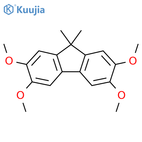 2,3,6,7-Tetramethoxy-9,9-dimethyl-9H-fluorene structure
