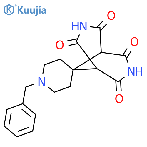 1'-Benzyl-3,7-diazaspiro[bicyclo[3.3.1]nonane-9,4'-piperidine]-2,4,6,8-tetraone structure